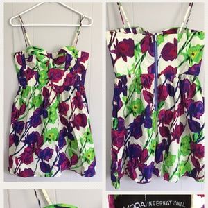 Moda International Floral Corset Dress